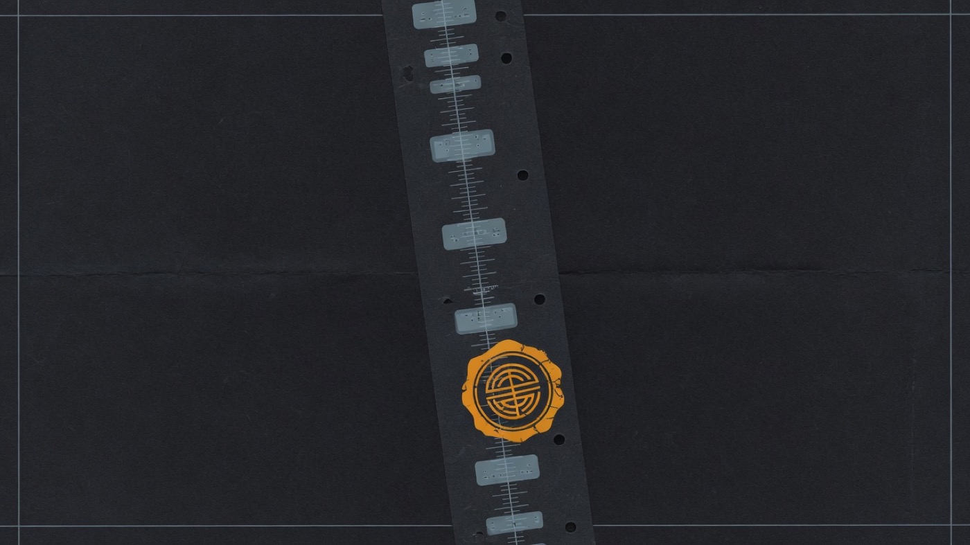 Paper-tape audit trail with a sealed event mark